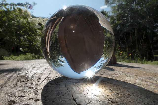 cremation ashes in blown glass