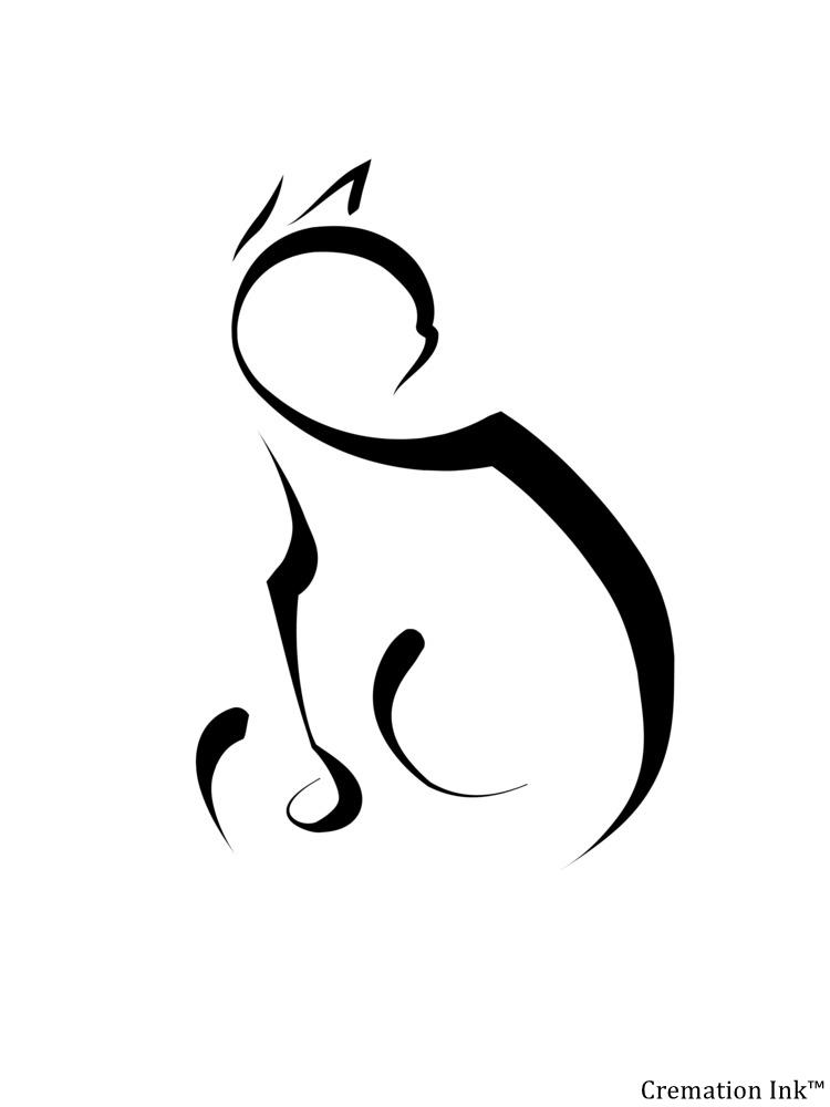 memorial tattoo ideas for cat (6)