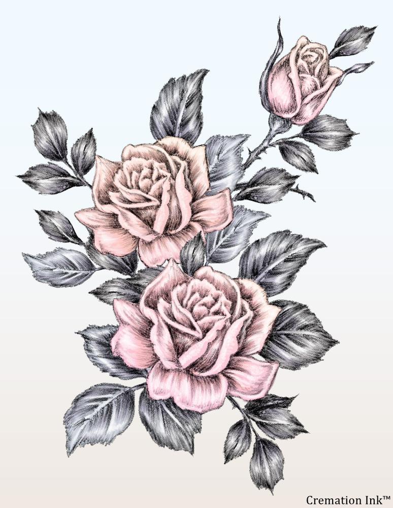 rose memorial tattoo ideas (5)