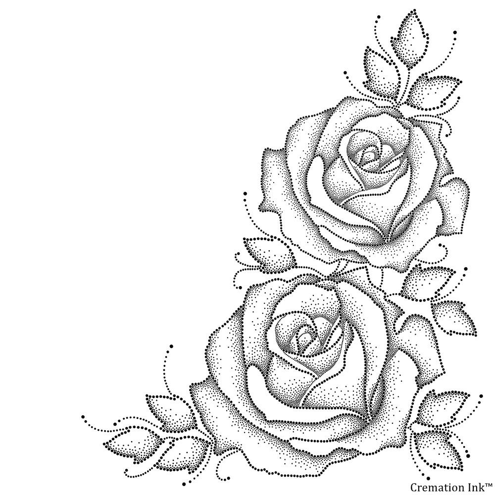 rose memorial tattoo ideas (9)