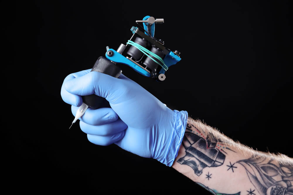 cremation ashes in ink