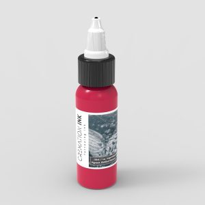 fuscia cremation tattoo ink