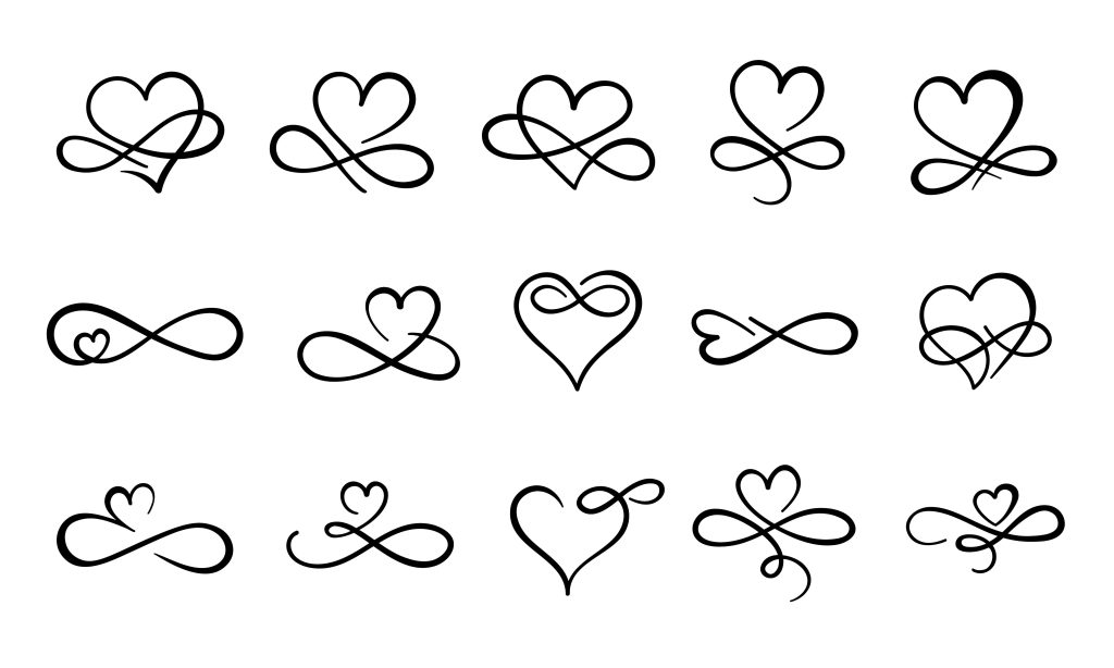 infinity sign memorial tattoo design 1