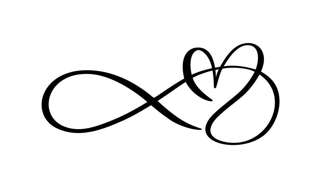 infinity sign memorial tattoo design 6