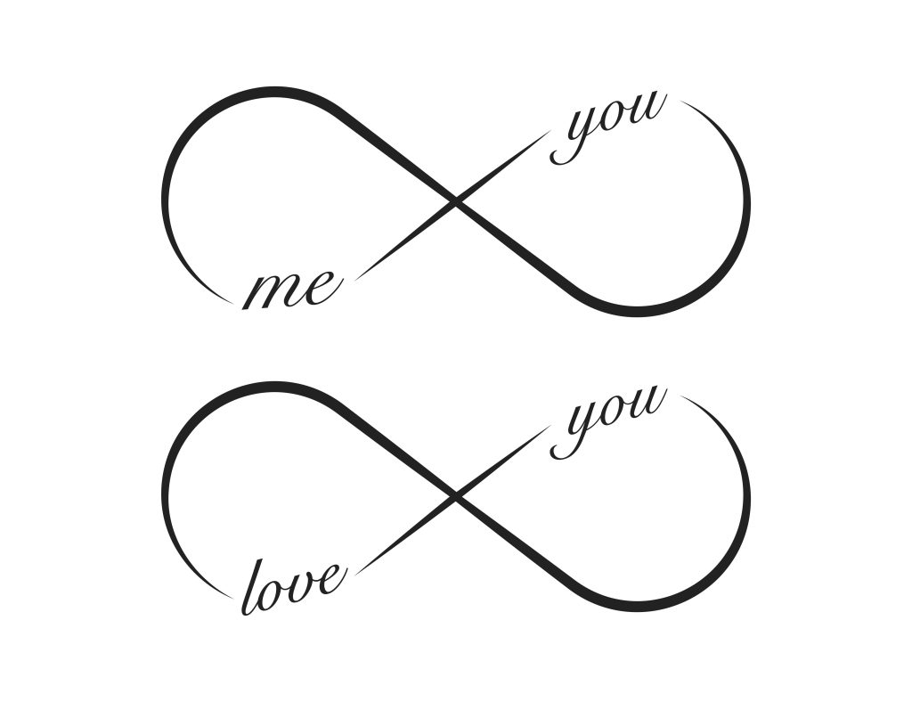 infinity sign memorial tattoo design 7