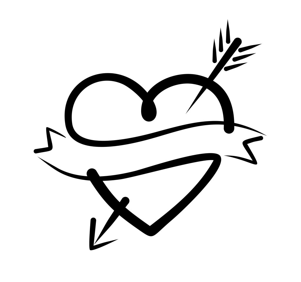 love heart memorial tattoo designs 2