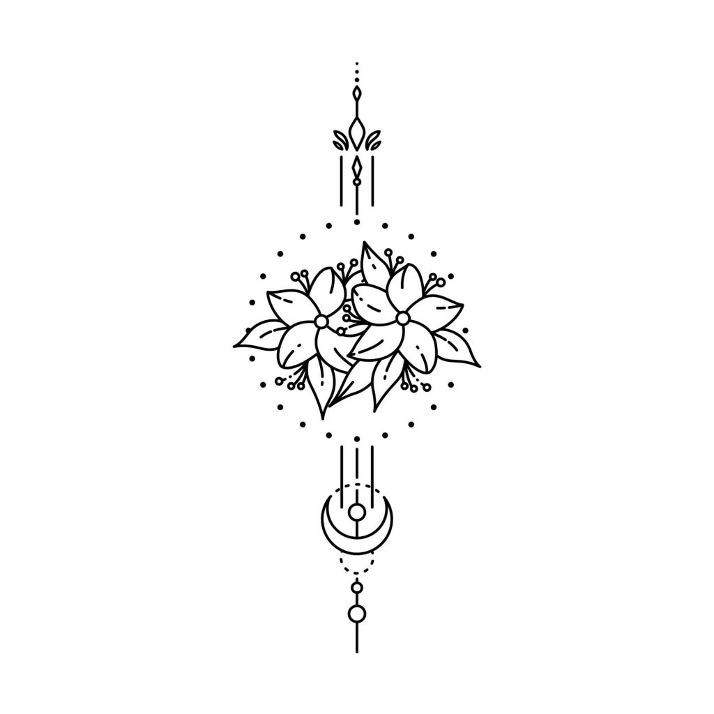 stylish memorial tattoo designs 2