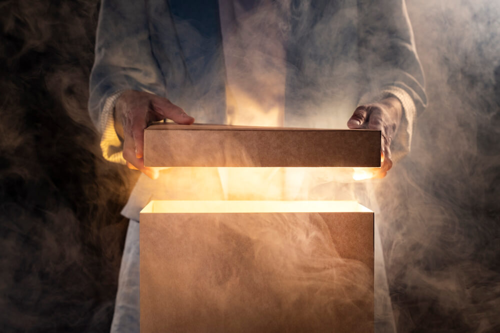 time capsule for cremation ashes