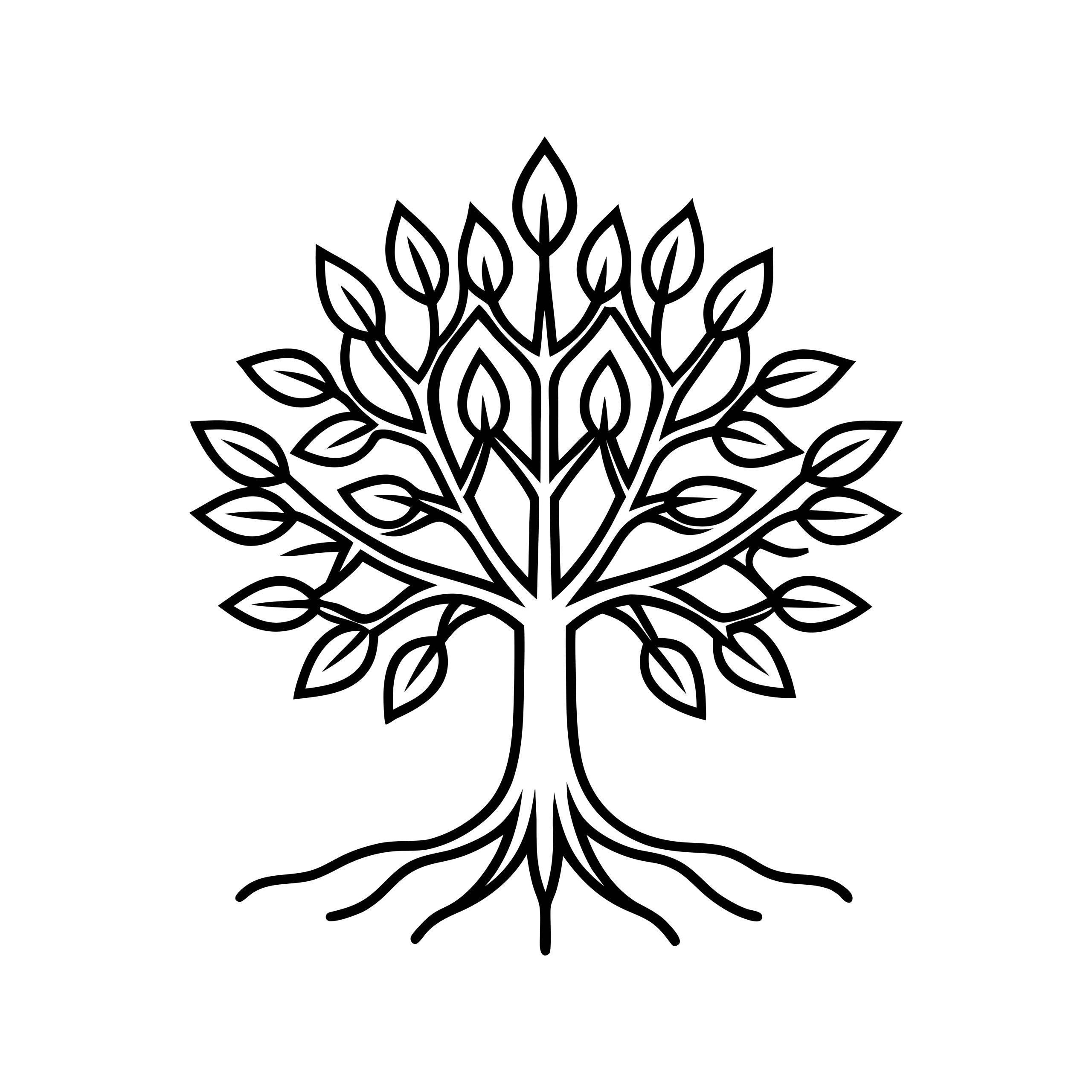 tree of life memorial tattoo designs 10